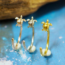 画像をギャラリービューアに読み込む, ホヌスルーピアス 片耳販売 【GESS7001.E】