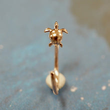 画像をギャラリービューアに読み込む, ホヌスルーピアス 片耳販売 【GESS7001.E】