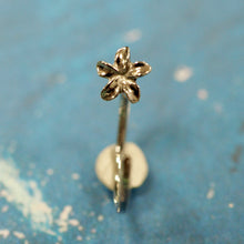 画像をギャラリービューアに読み込む, プルメリアスルーピアス 片耳販売 【GESS7002.E】