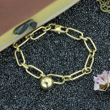 画像をギャラリービューアに読み込む, BSS804 STAINLESS STEEL BRACELET WITH BALL AAB CO..