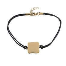 画像をギャラリービューアに読み込む, BSS870 STAINLESS STEEL BRACELET WITH LEATHER AAB CO..