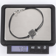 画像をギャラリービューアに読み込む, BSS870 STAINLESS STEEL BRACELET WITH LEATHER AAB CO..