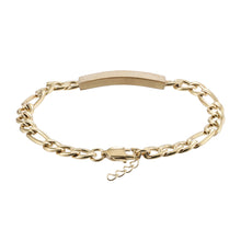 画像をギャラリービューアに読み込む, BSS903 DAMASCUS STEEL BRACELET WITH ID PLATE AAB CO..