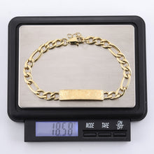 画像をギャラリービューアに読み込む, BSS903 DAMASCUS STEEL BRACELET WITH ID PLATE AAB CO..