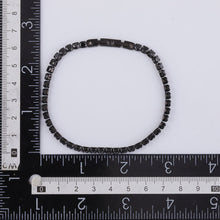 画像をギャラリービューアに読み込む, BSS932 STAINLESS STEEL TENNIS BRACELET WITH ROUND CZ AAB CO..