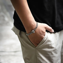 画像をギャラリービューアに読み込む, BSS948 STAINLESS STEEL SKULL BRACELET AAB CO..