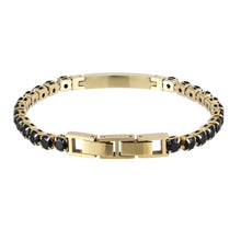 画像をギャラリービューアに読み込む, BSS951 STAINLESS STEEL TENNIS BRACELET WITH ROUND CZ AAB CO..