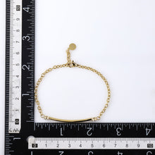 画像をギャラリービューアに読み込む, BSS962 STAINLESS STEEL BRACELET WITH CZ AAB CO..