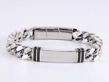 画像をギャラリービューアに読み込む, stainless steel jewelry, men bracelet, man jewelry