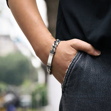 画像をギャラリービューアに読み込む, stainless steel jewelry, men bracelet, man jewelry