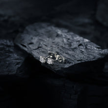 画像をギャラリービューアに読み込む, ESJ01 STAINLESS STEEL EAR STUDS CZ AAB CO..