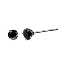画像をギャラリービューアに読み込む, ESJ02 STAINLESS STEEL EAR STUDS CZ AAB CO..