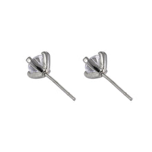 画像をギャラリービューアに読み込む, ESJ02 STAINLESS STEEL EAR STUDS CZ AAB CO..