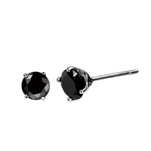 画像をギャラリービューアに読み込む, ESJ04 STAINLESS STEEL EAR STUDS CZ AAB CO..