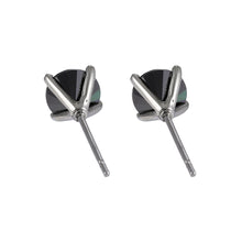 画像をギャラリービューアに読み込む, ESJ04 STAINLESS STEEL EAR STUDS CZ AAB CO..