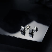 画像をギャラリービューアに読み込む, ESJ04 STAINLESS STEEL EAR STUDS CZ AAB CO..