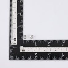 画像をギャラリービューアに読み込む, ESJ05 STAINLESS STEEL EAR STUDS CZ AAB CO..