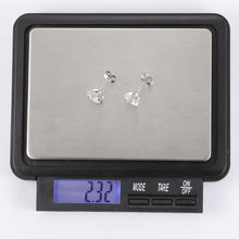 画像をギャラリービューアに読み込む, ESJ05 STAINLESS STEEL EAR STUDS CZ AAB CO..