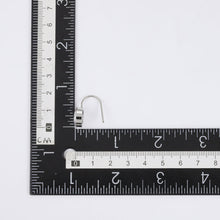 画像をギャラリービューアに読み込む, ESS148 STAINLESS STEEL EARRING WITH CZ AAB CO..