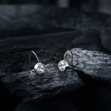 画像をギャラリービューアに読み込む, ESS148 STAINLESS STEEL EARRING WITH CZ AAB CO..