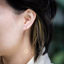 画像をギャラリービューアに読み込む, ESS642 STAINLESS STEEL EARRING WITH ROUND AAB CO..