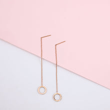 画像をギャラリービューアに読み込む, ESS642 STAINLESS STEEL EARRING WITH ROUND AAB CO..