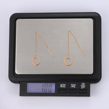 画像をギャラリービューアに読み込む, ESS642 STAINLESS STEEL EARRING WITH ROUND AAB CO..