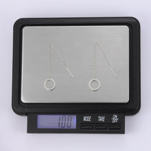 画像をギャラリービューアに読み込む, ESS642 STAINLESS STEEL EARRING WITH ROUND AAB CO..