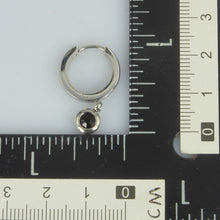 画像をギャラリービューアに読み込む, ESS651 STAINLESS STEEL EARRING WITH FOIL STONE AAB CO..