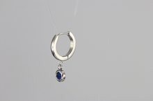 画像をギャラリービューアに読み込む, ESS651 STAINLESS STEEL EARRING WITH FOIL STONE AAB CO..