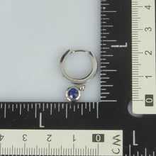 画像をギャラリービューアに読み込む, ESS651 STAINLESS STEEL EARRING WITH FOIL STONE AAB CO..