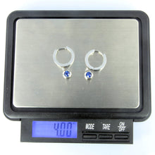 画像をギャラリービューアに読み込む, ESS651 STAINLESS STEEL EARRING WITH FOIL STONE AAB CO..