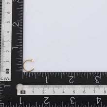 画像をギャラリービューアに読み込む, ESS702 STAINLESS STEEL EARRING WITH PLASTIC PEARL AAB CO..