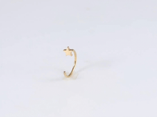 画像をギャラリービューアに読み込む, ESS705 STAINLESS STEEL EARRING WITH STAR SHAPE AAB CO..