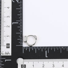 画像をギャラリービューアに読み込む, ESS708 STAINLESS STEEL Huggies with CZ AAB CO..