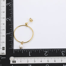 画像をギャラリービューアに読み込む, ESS720 STAINLESS STEEL EARRING WITH PEARL AAB CO..