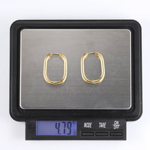 画像をギャラリービューアに読み込む, ESS728 STAINLESS STEEL U SHAEP EARRING AAB CO..