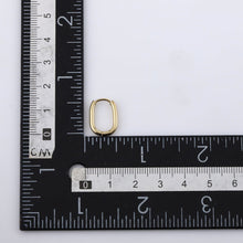 画像をギャラリービューアに読み込む, ESS728 STAINLESS STEEL U SHAEP EARRING AAB CO..