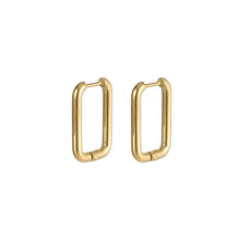 画像をギャラリービューアに読み込む, ESS729 STAINLESS STEEL RECTANGLE SHAPE EARRING AAB CO..