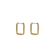 画像をギャラリービューアに読み込む, ESS729 STAINLESS STEEL RECTANGLE SHAPE EARRING AAB CO..
