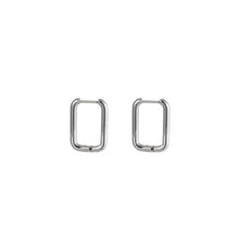 画像をギャラリービューアに読み込む, ESS729 STAINLESS STEEL RECTANGLE SHAPE EARRING AAB CO..