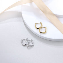 画像をギャラリービューアに読み込む, ESS730 STAINLESS STEEL SQUARE SHAPE EARRING AAB CO..