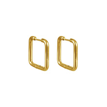 画像をギャラリービューアに読み込む, ESS730 STAINLESS STEEL SQUARE SHAPE EARRING AAB CO..