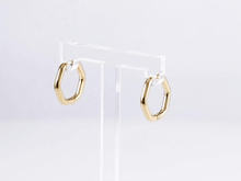 画像をギャラリービューアに読み込む, ESS731 STAINLESS STEEL HEXAGON SHAPE EARRING AAB CO..