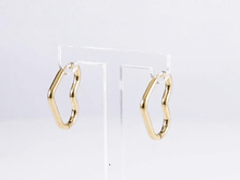 画像をギャラリービューアに読み込む, ESS732 STAINLESS STEEL HEART SHAPE EARRING AAB CO..