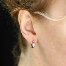 画像をギャラリービューアに読み込む, stainless steel earring, hoop earring, lady jewelry