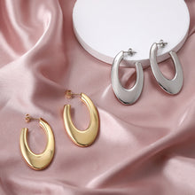 画像をギャラリービューアに読み込む, ESS778 Stainless Steel Hollow Earring AAB CO..