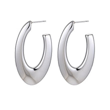 画像をギャラリービューアに読み込む, ESS778 Stainless Steel Hollow Earring AAB CO..