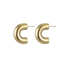 画像をギャラリービューアに読み込む, ESS779 Stainless Steel Hollow Earring AAB CO..