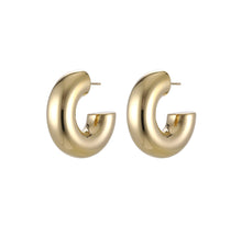 画像をギャラリービューアに読み込む, ESS780 Stainless Steel Hollow Earring AAB CO..